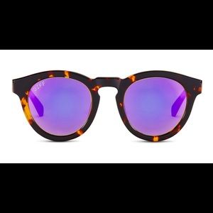 Diff Eyewear Dime II Purple Tortoise Frames